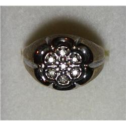 Gent's .10 Carat Total Weight Diamond Ring