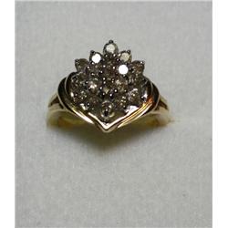 1.00 Carat Total Weight Diamond Ring