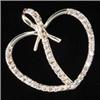 Image 1 : 1.5 ctw Diamond Gold Heart Pendant