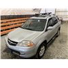 Image 4 : PARKSVILLE - 2001 ACURA MDX SILVER 242865 KMS "NO RESERVE" - B003824