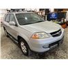 Image 9 : PARKSVILLE - 2001 ACURA MDX SILVER 242865 KMS "NO RESERVE" - B003824