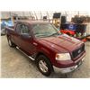 Image 10 : PARKSVILLE - 2004 FORD F-150 RED 289493 KMS "NO RESERVE: - DC58320