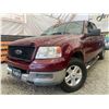 Image 1 : PARKSVILLE - 2004 FORD F-150 RED 289493 KMS "NO RESERVE: - DC58320
