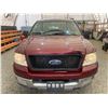 Image 6 : PARKSVILLE - 2004 FORD F-150 RED 289493 KMS "NO RESERVE: - DC58320