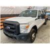 Image 3 : PARKSVILLE - 2011 FORD F-350 WHITE 258249 KMS "NO RESERVE" - DA76538