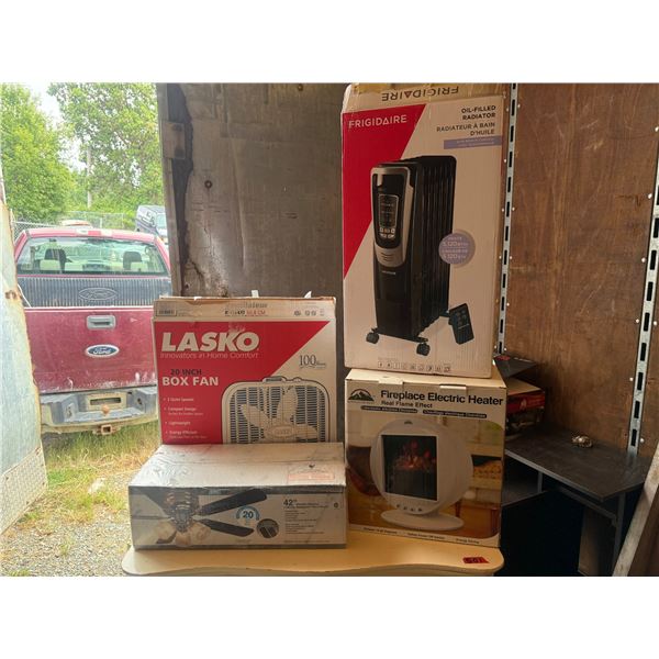 Home Climate Control Appliance Set: Frigidaire, Lasko, Himalayan Heat & SMC
