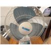 Image 7 : Pair of Vintage Decorative Table Lamps with Sailing Ship Shades and Glacier Table Fan