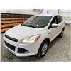 Image 3 : PARKSVILLE - 2013 FORD ESCAPE WHITE 134039 KMS - DC64344