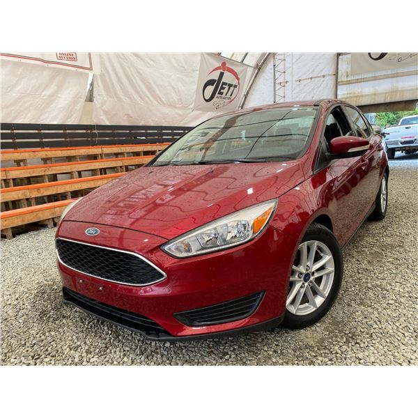 PARKSVILLE - 2017 FORD FOCUS RED 125551 KMS - B261189