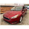 Image 3 : PARKSVILLE - 2017 FORD FOCUS RED 125551 KMS - B261189