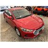 Image 10 : PARKSVILLE - 2017 HYUNDAI ELANTRA RED 183542 KMS - B042891