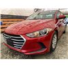 Image 2 : PARKSVILLE - 2017 HYUNDAI ELANTRA RED 183542 KMS - B042891