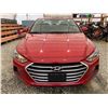 Image 6 : PARKSVILLE - 2017 HYUNDAI ELANTRA RED 183542 KMS - B042891