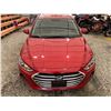 Image 7 : PARKSVILLE - 2017 HYUNDAI ELANTRA RED 183542 KMS - B042891