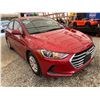 Image 9 : PARKSVILLE - 2017 HYUNDAI ELANTRA RED 183542 KMS - B042891