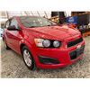 Image 11 : PARKSVILLE - 2012 CHEVROLET SONIC RED 125688 KMS - D106175