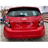 Image 20 : PARKSVILLE - 2012 CHEVROLET SONIC RED 125688 KMS - D106175