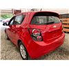 Image 23 : PARKSVILLE - 2012 CHEVROLET SONIC RED 125688 KMS - D106175