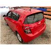 Image 25 : PARKSVILLE - 2012 CHEVROLET SONIC RED 125688 KMS - D106175