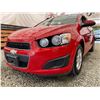 Image 2 : PARKSVILLE - 2012 CHEVROLET SONIC RED 125688 KMS - D106175