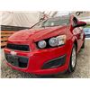 Image 5 : PARKSVILLE - 2012 CHEVROLET SONIC RED 125688 KMS - D106175