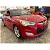 Image 8 : PARKSVILLE - 2012 HYUNDAI VELOSTER RED 197188 KMS - D024843