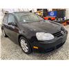 Image 8 : PARKSVILLE - 2007 VOLKSWAGEN RABBIT BLACK 261434 KMS - D146540