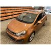 Image 4 : PARKSVILLE - 2013 KIA RIO ORANGE 225277 KMS - B768030