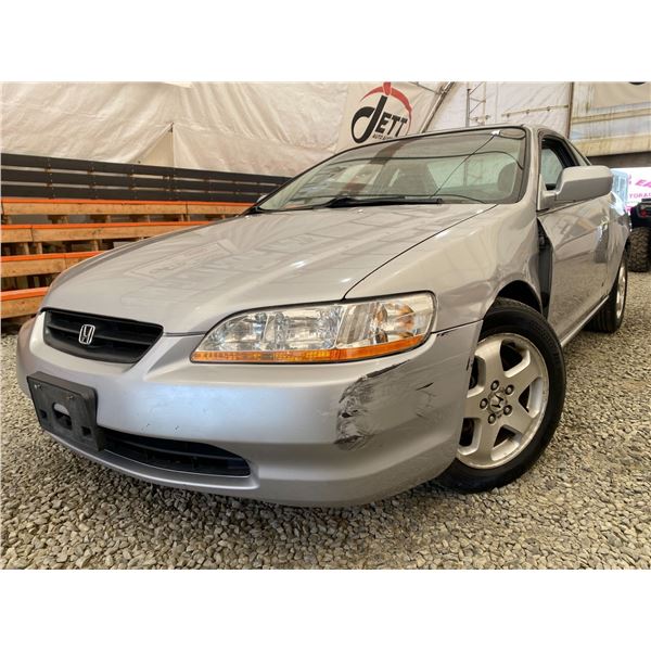 PARKSVILLE - "NO RESERVE" 1999 HONDA ACCORD SILVER 248133 KMS - B801454