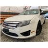 Image 1 : PARKSVILLE - "NO RESERVE" 2011 FORD FUSION WHITE 322605 KMS - B226639