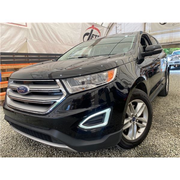 PARKSVILLE - 2016 FORD EDGE BLACK 249416 KMS - DB68549