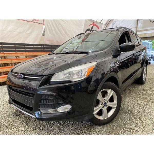 PARKSVILLE - 2014 FORD ESCAPE BLACK 167075 KMS - BD10988