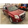Image 10 : PARKSVILLE - 2010 GMC TERRAIN RED 132428 KMS - D406829