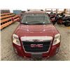 Image 7 : PARKSVILLE - 2010 GMC TERRAIN RED 132428 KMS - D406829