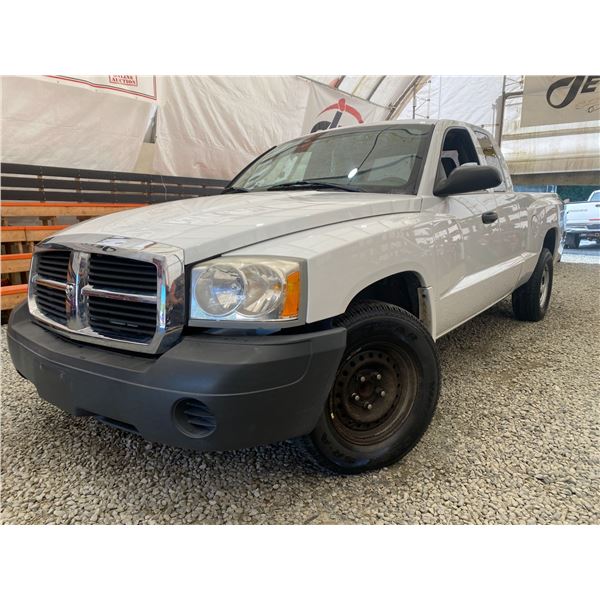 PARKSVILLE - 2006 DODGE DAKOTA WHITE 60233 MILES TMU - B633876