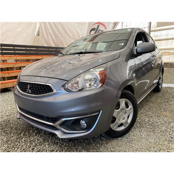 PARKSVILLE - 2019 MITSUBISHI MIRAGE GREY 203770 KMS - B012030