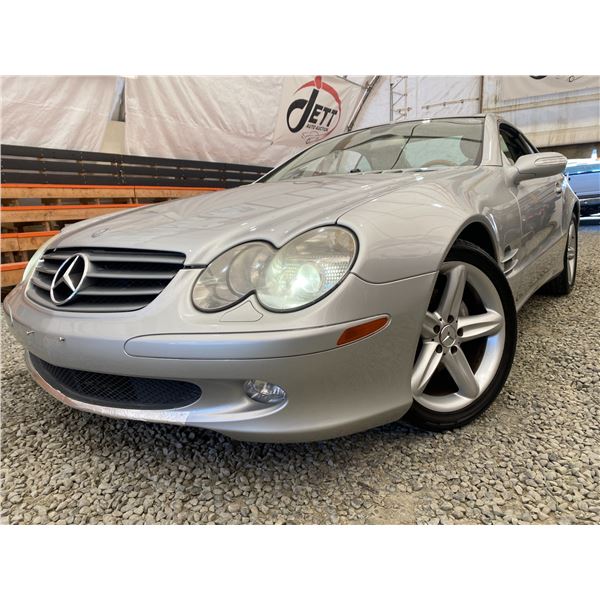 PARKSVILLE - 2005 MERCEDES-BENZ SL-CLASS GREY 152215 KMS - D087363