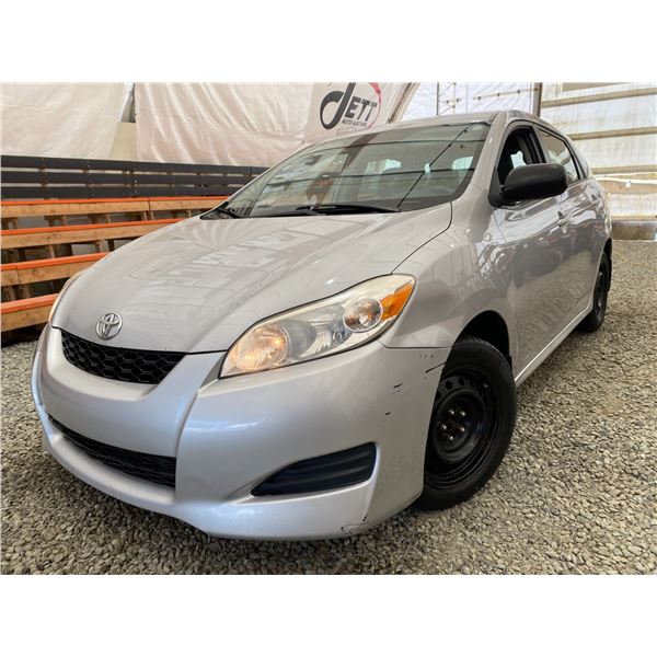 PARKSVILLE - 2012 TOYOTA COROLLA GRAY 144930 KMS - D802847