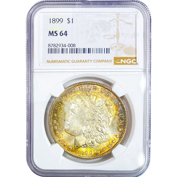 1899 Morgan Silver Dollar NGC MS64