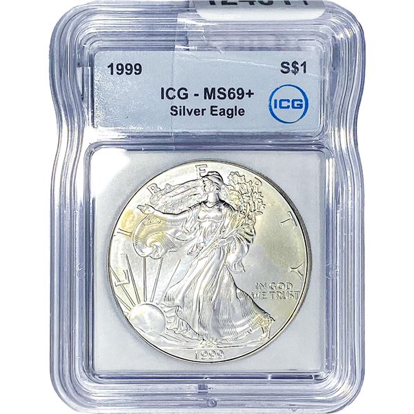1999 Silver Eagle ICG MS69+