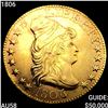 Image 1 : 1806 $5 Gold Half Eagle CHOICE AU