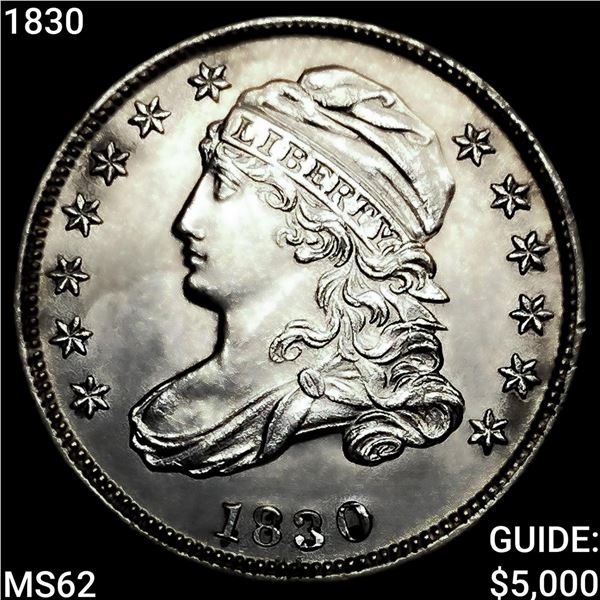 1830 Capped Bust Dime UNCIRCULATED