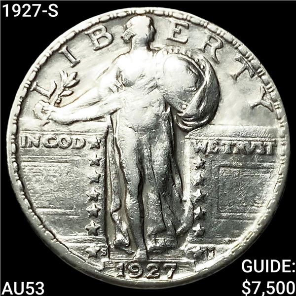 1927-S Standing Liberty Quarter CLOSELY UNCIRCULATED