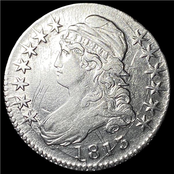 1813 Silver Capped Bust Half Dollar LIGHTLY CIRCULATED