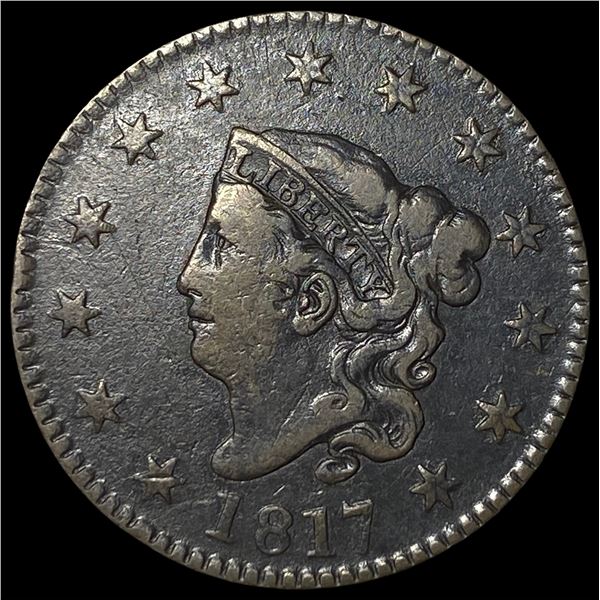 1817 Coronet Head Large Cent LIGHTLY CIRCULATED
