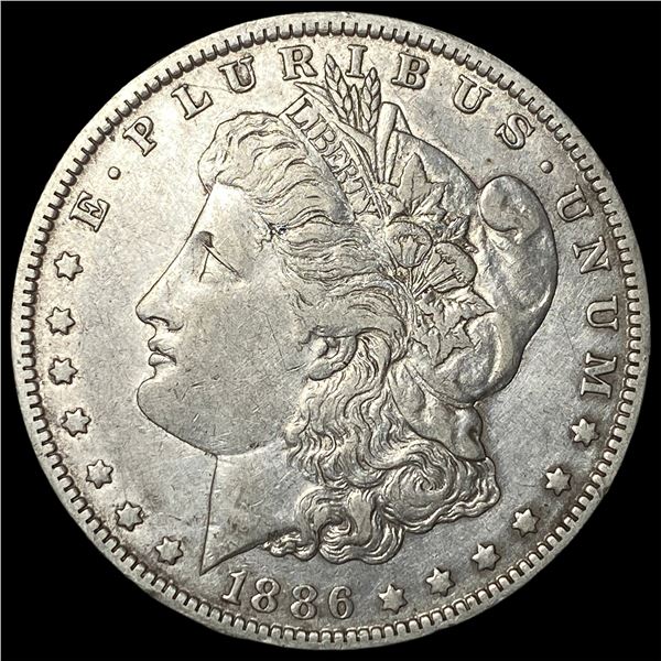 1886-O Silver Morgan Dollar NEARLY UNCIRCULATED