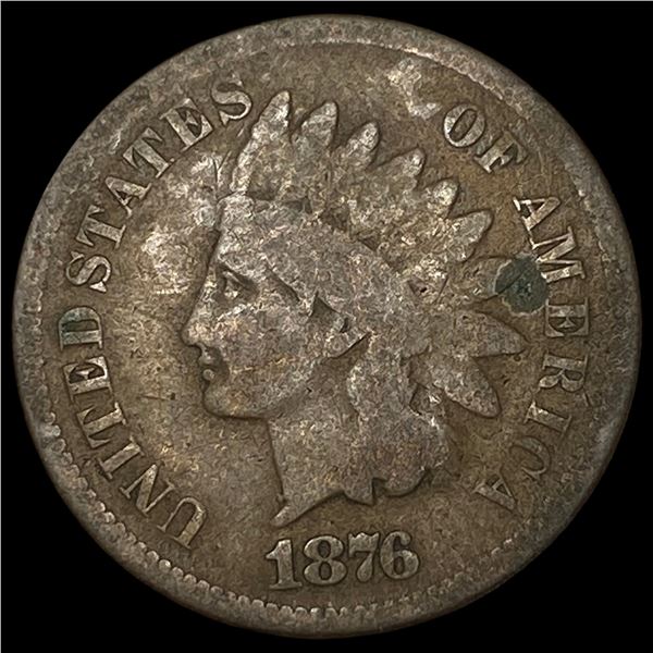 1876 Indian Head Cent NICELY CIRCULATED