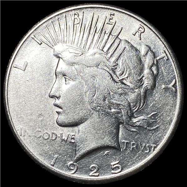 1925-S Peace Silver Dollar CLOSELY UNCIRCULATED