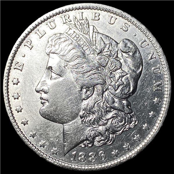 1886-O Silver Morgan Dollar CHOICE AU