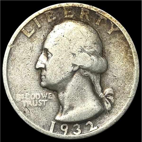 1932-S Silver Washington Quarter NICELY CIRCULATED